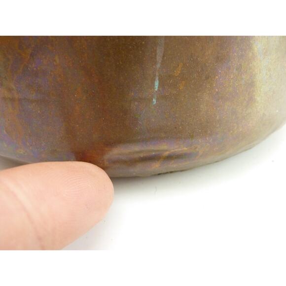 Vintage Copper Pot 7 x 6 Planter Box Storage - Picture 4 of 7